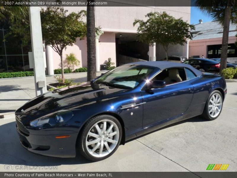 Midnight Blue / Sandstorm 2007 Aston Martin DB9 Volante