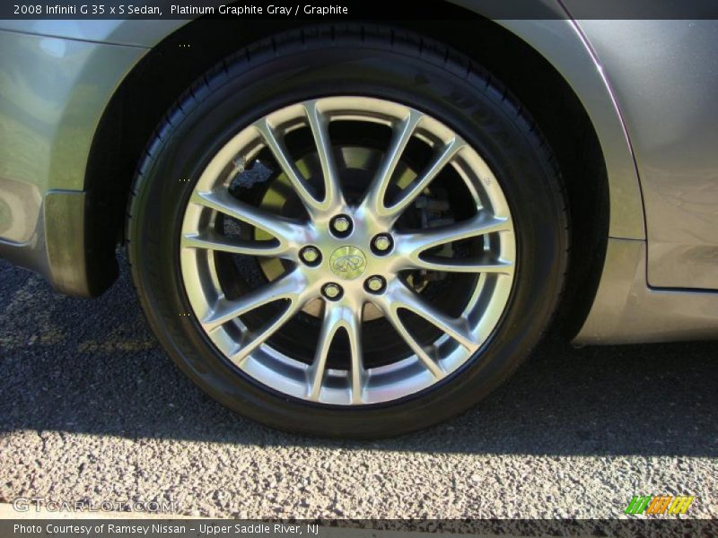  2008 G 35 x S Sedan Wheel
