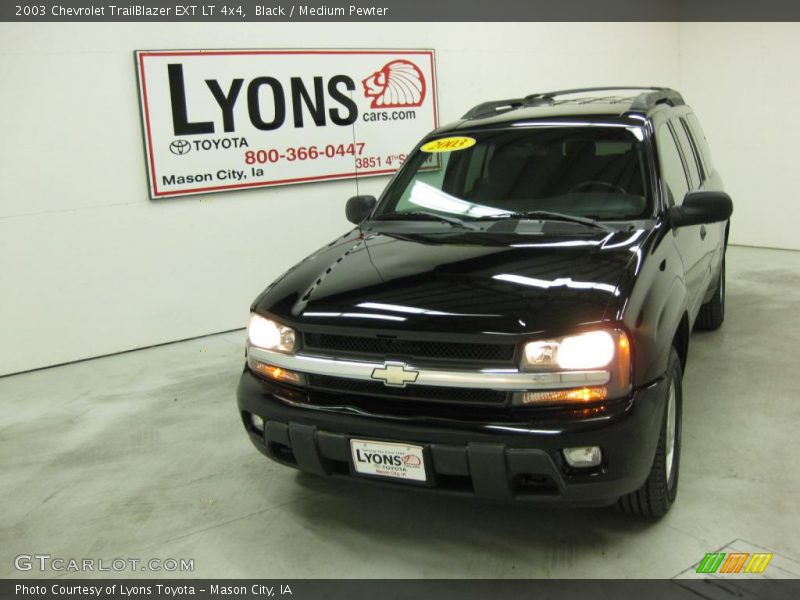 Black / Medium Pewter 2003 Chevrolet TrailBlazer EXT LT 4x4