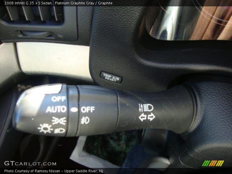 Platinum Graphite Gray / Graphite 2008 Infiniti G 35 x S Sedan