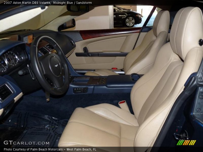 Midnight Blue / Sandstorm 2007 Aston Martin DB9 Volante