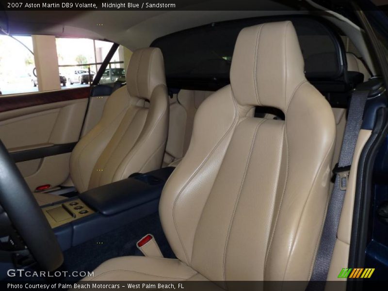  2007 DB9 Volante Sandstorm Interior