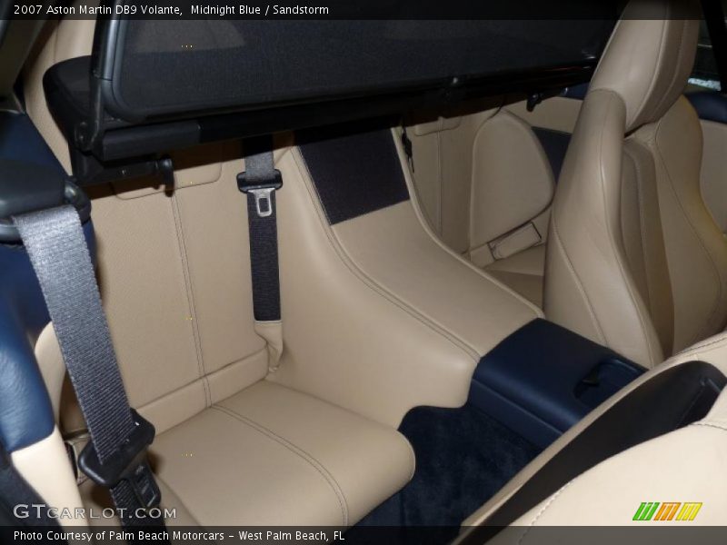  2007 DB9 Volante Sandstorm Interior