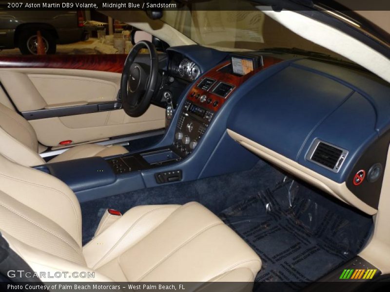 Dashboard of 2007 DB9 Volante
