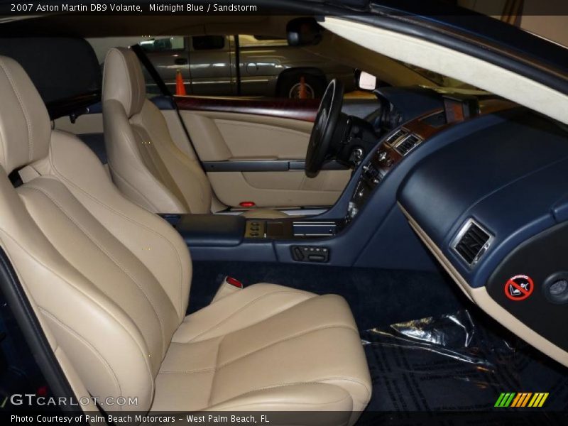  2007 DB9 Volante Sandstorm Interior