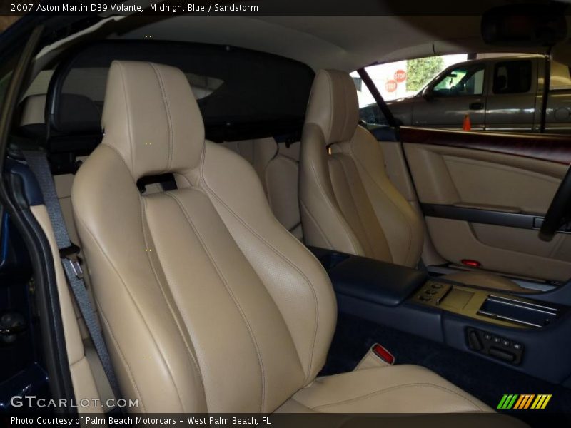  2007 DB9 Volante Sandstorm Interior
