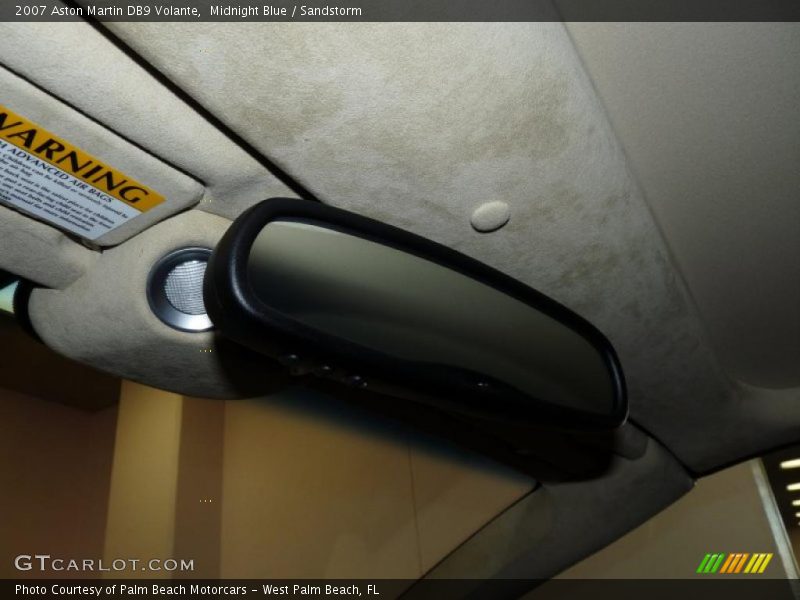 Midnight Blue / Sandstorm 2007 Aston Martin DB9 Volante
