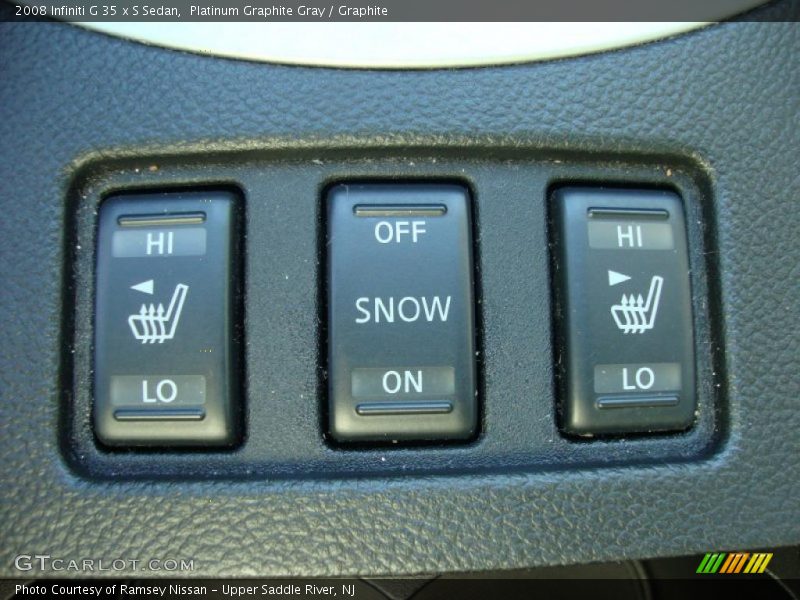 Platinum Graphite Gray / Graphite 2008 Infiniti G 35 x S Sedan