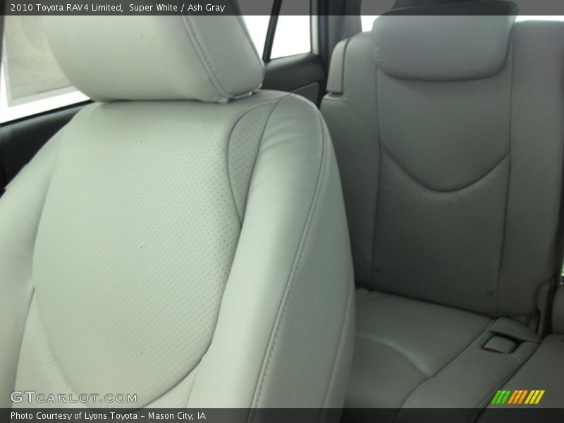 Super White / Ash Gray 2010 Toyota RAV4 Limited