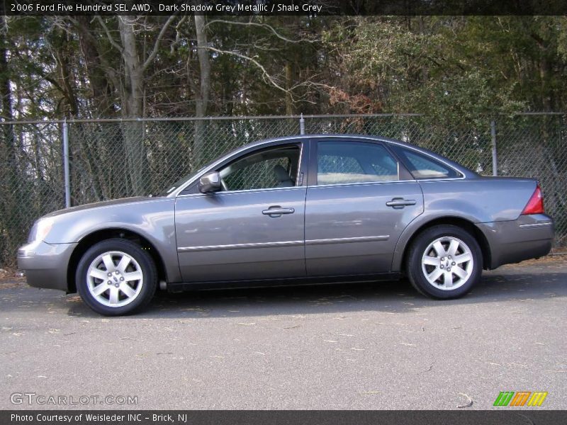 Dark Shadow Grey Metallic / Shale Grey 2006 Ford Five Hundred SEL AWD