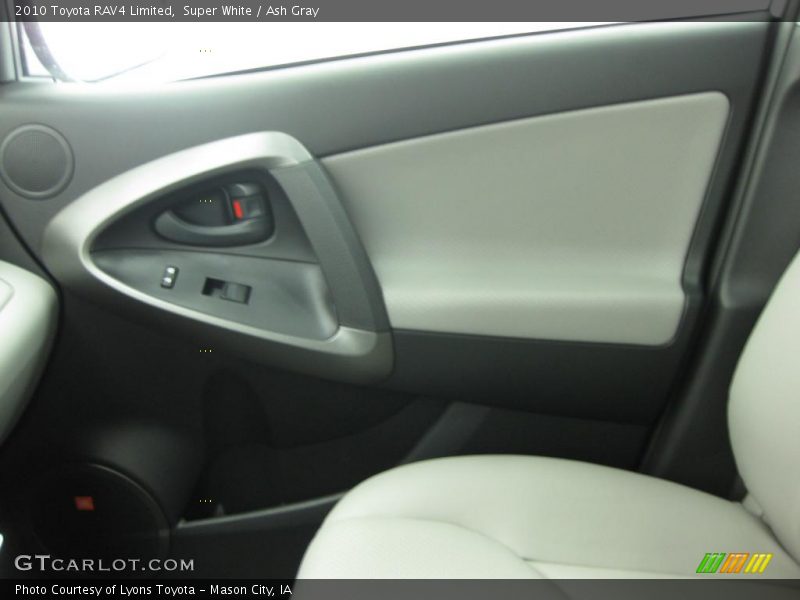 Super White / Ash Gray 2010 Toyota RAV4 Limited