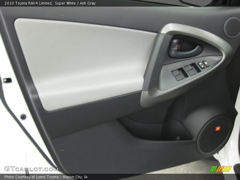 Super White / Ash Gray 2010 Toyota RAV4 Limited