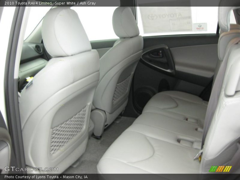 Super White / Ash Gray 2010 Toyota RAV4 Limited