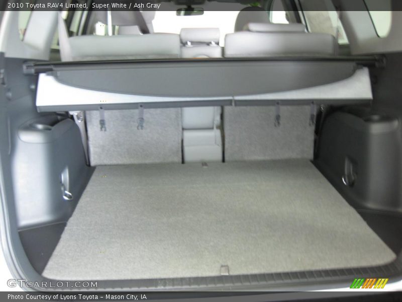 Super White / Ash Gray 2010 Toyota RAV4 Limited