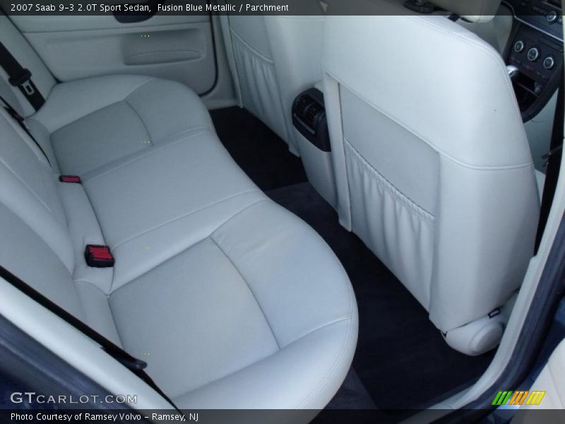 Fusion Blue Metallic / Parchment 2007 Saab 9-3 2.0T Sport Sedan