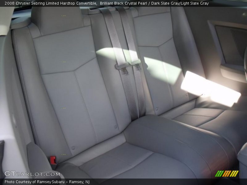 Brilliant Black Crystal Pearl / Dark Slate Gray/Light Slate Gray 2008 Chrysler Sebring Limited Hardtop Convertible