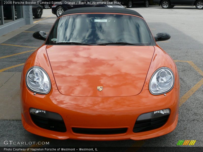 Orange / Black w/ Alcantara Seat Inlay 2008 Porsche Boxster S Limited Edition