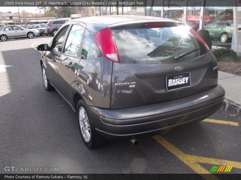 Liquid Grey Metallic / Dark Flint/Light Flint 2005 Ford Focus ZX5 SE Hatchback