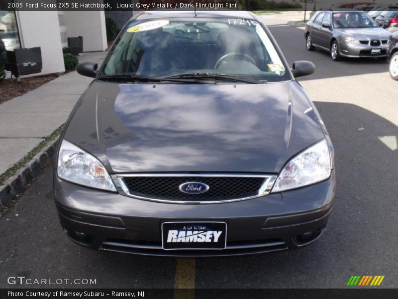 Liquid Grey Metallic / Dark Flint/Light Flint 2005 Ford Focus ZX5 SE Hatchback