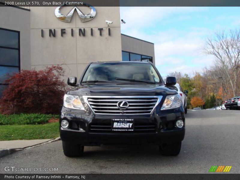 Onyx Black / Cashmere 2008 Lexus LX 570
