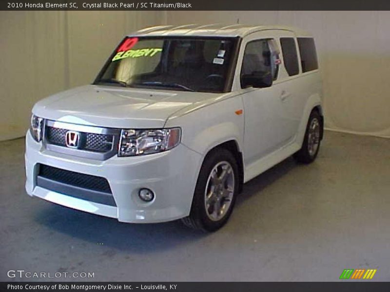 Crystal Black Pearl / SC Titanium/Black 2010 Honda Element SC