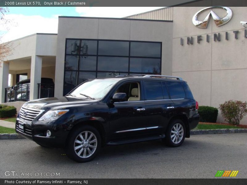 Onyx Black / Cashmere 2008 Lexus LX 570