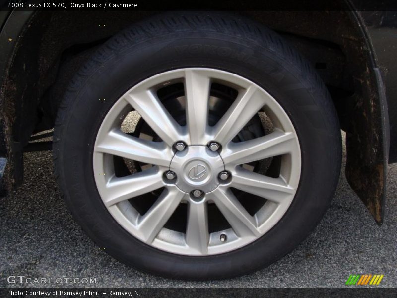 Onyx Black / Cashmere 2008 Lexus LX 570