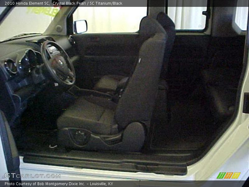 Crystal Black Pearl / SC Titanium/Black 2010 Honda Element SC