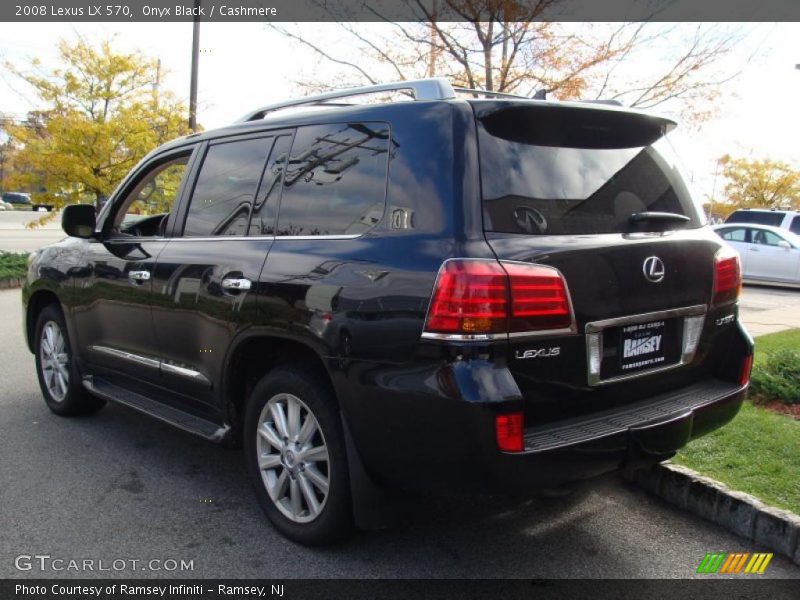Onyx Black / Cashmere 2008 Lexus LX 570