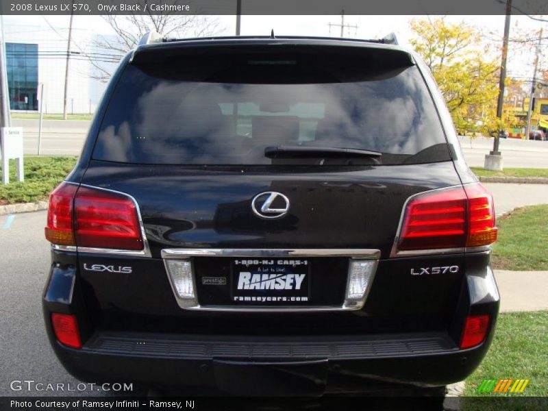 Onyx Black / Cashmere 2008 Lexus LX 570