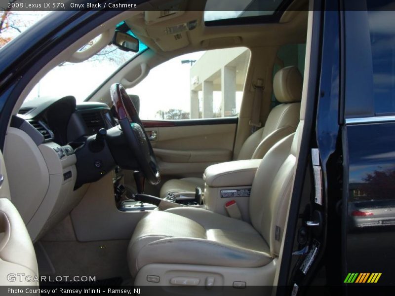 Onyx Black / Cashmere 2008 Lexus LX 570