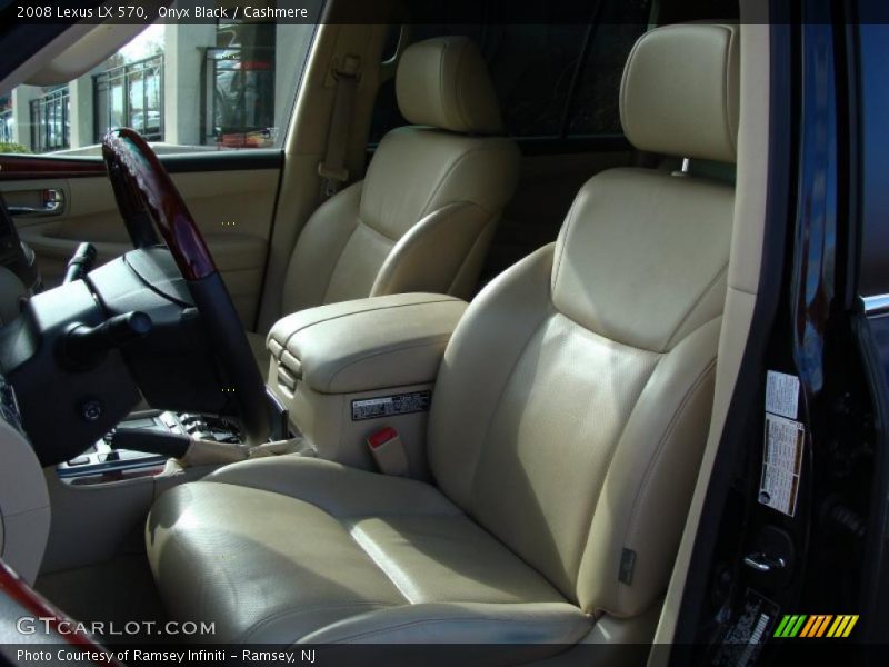 Onyx Black / Cashmere 2008 Lexus LX 570