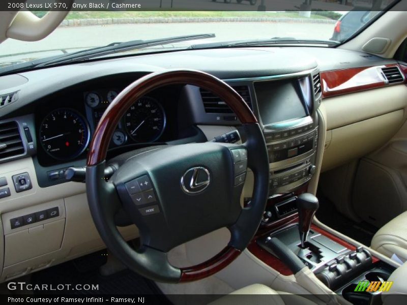 Onyx Black / Cashmere 2008 Lexus LX 570