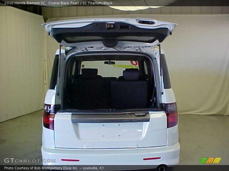 Crystal Black Pearl / SC Titanium/Black 2010 Honda Element SC