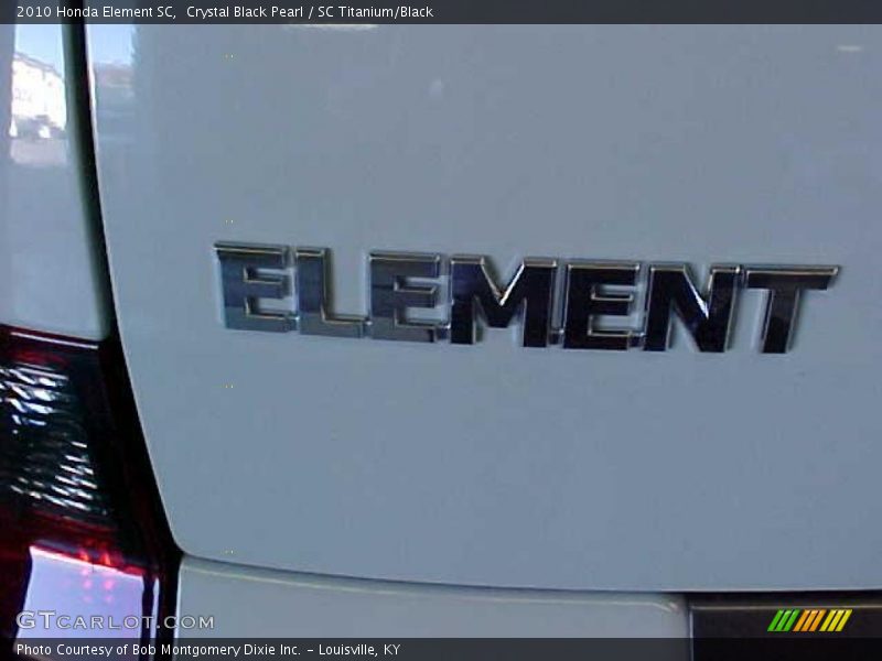 Crystal Black Pearl / SC Titanium/Black 2010 Honda Element SC