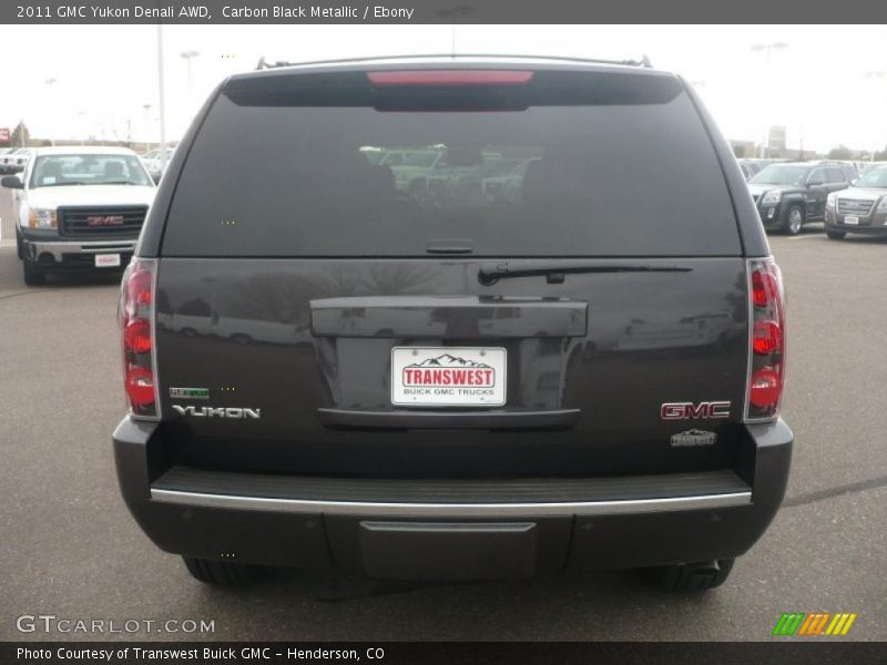 Carbon Black Metallic / Ebony 2011 GMC Yukon Denali AWD
