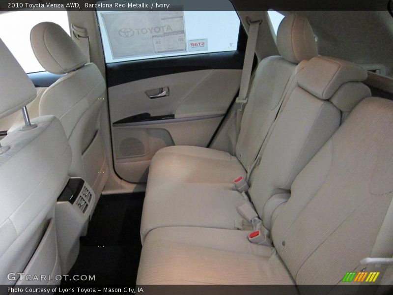 Barcelona Red Metallic / Ivory 2010 Toyota Venza AWD