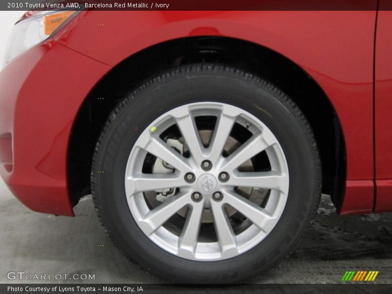 Barcelona Red Metallic / Ivory 2010 Toyota Venza AWD