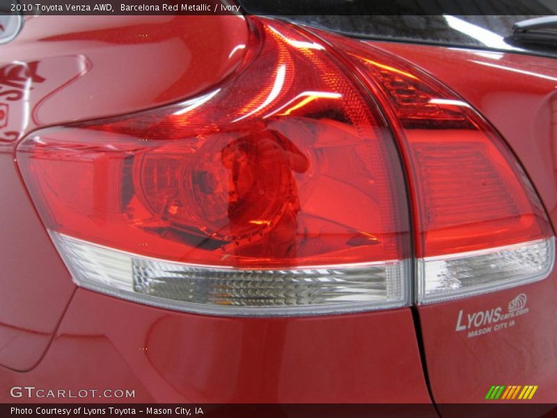 Barcelona Red Metallic / Ivory 2010 Toyota Venza AWD