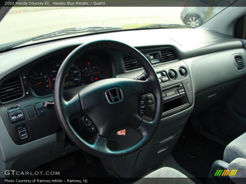 Havasu Blue Metallic / Quartz 2003 Honda Odyssey EX