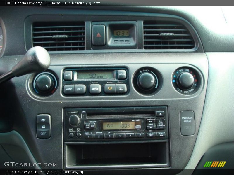Havasu Blue Metallic / Quartz 2003 Honda Odyssey EX