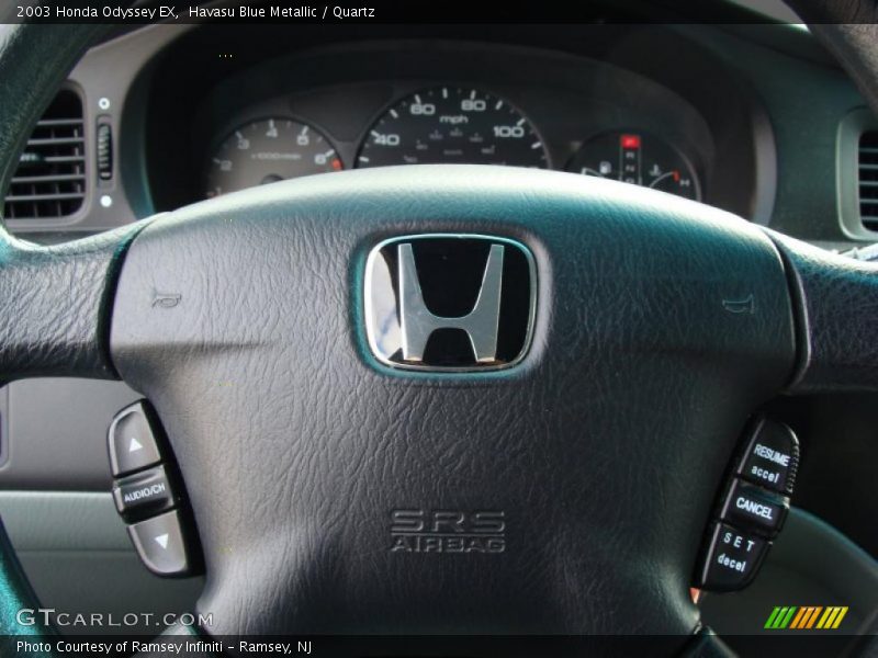 Havasu Blue Metallic / Quartz 2003 Honda Odyssey EX