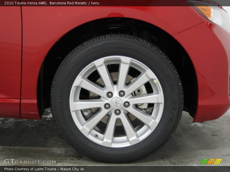 Barcelona Red Metallic / Ivory 2010 Toyota Venza AWD