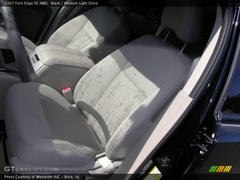 Black / Medium Light Stone 2007 Ford Edge SE AWD