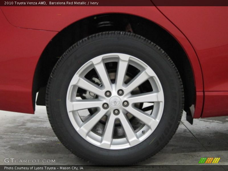 Barcelona Red Metallic / Ivory 2010 Toyota Venza AWD