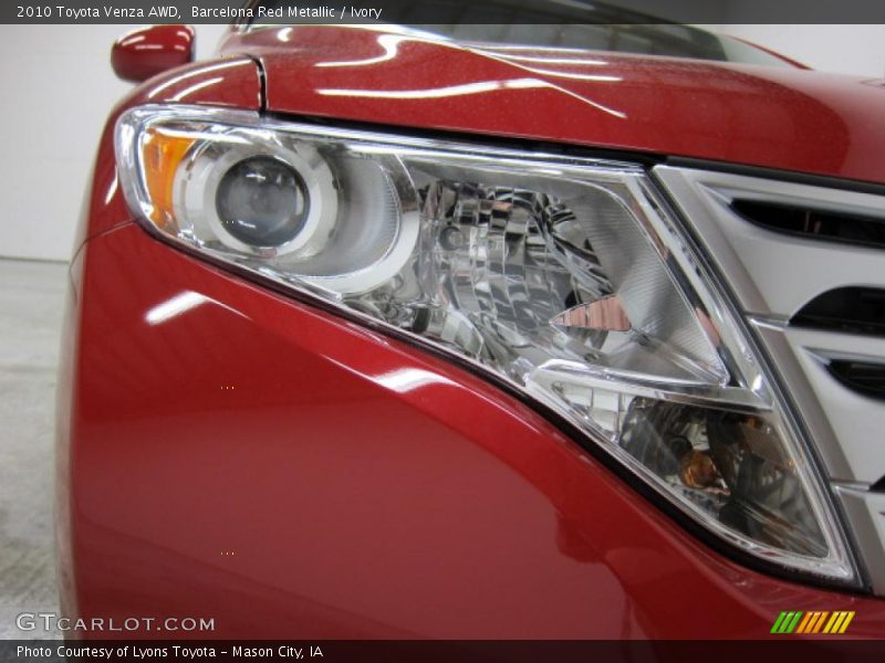 Barcelona Red Metallic / Ivory 2010 Toyota Venza AWD