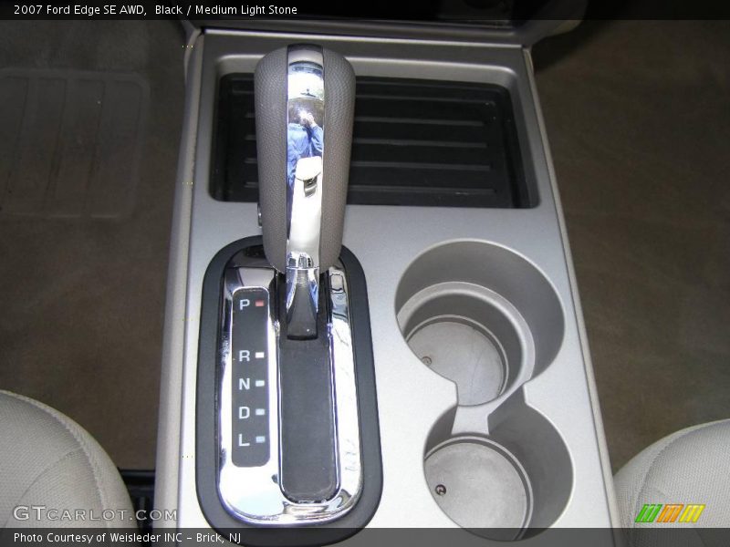 Black / Medium Light Stone 2007 Ford Edge SE AWD