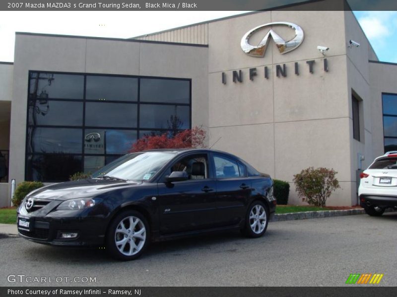 Black Mica / Black 2007 Mazda MAZDA3 s Grand Touring Sedan