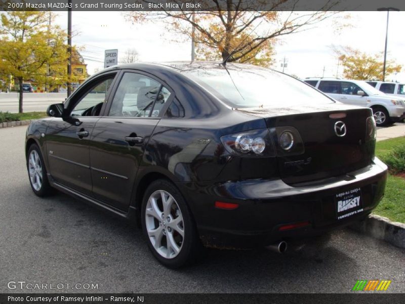 Black Mica / Black 2007 Mazda MAZDA3 s Grand Touring Sedan