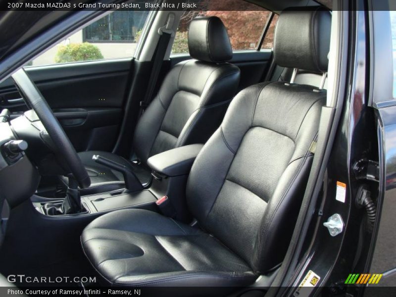  2007 MAZDA3 s Grand Touring Sedan Black Interior